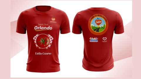 Camiseta de Marcha con Objetivo Bienestar Camiseta de Marcha con Objetivo Bienestar