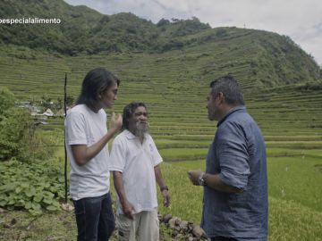 Jalis de la Serna visita las terrazas de Batad