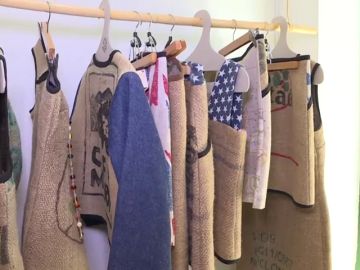 Descubrimos la moda ecológica a través de una tienda que fabrica prendas de ropa a partir de sacos de café reciclado