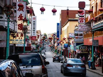 Imagen de una ciudad china