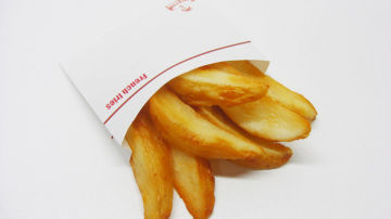 Este es el número de patatas fritas que puedes comer.