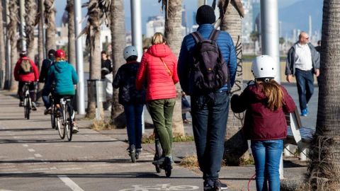 Usuarios de patinetes eléctricos