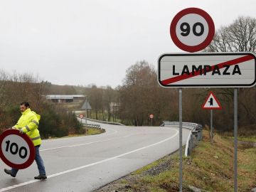 Se&ntilde;al de 90 km/h
