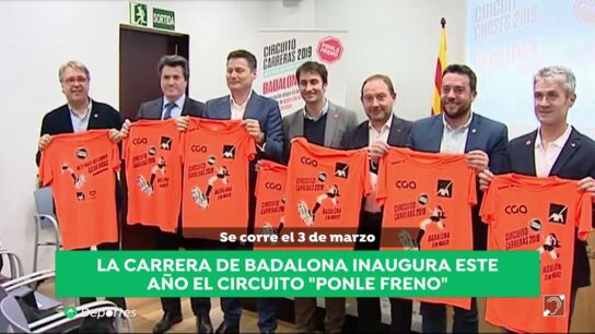 Comienza la cuenta atr&aacute;s para la primera parada del Circuito de Carreras Ponle Freno 2019 en Badalona