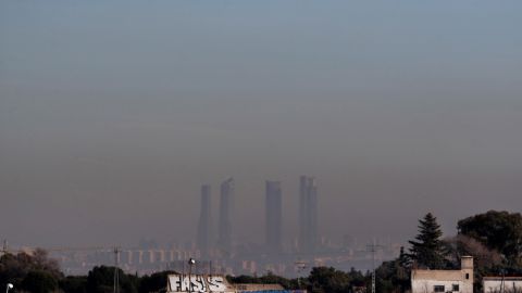 Contaminaci&oacute;n en Madrid