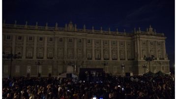 El Palacio Real de Madrid a la Hora del Planeta