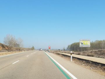 Las l&iacute;neas verdes que ha instalado la DGT