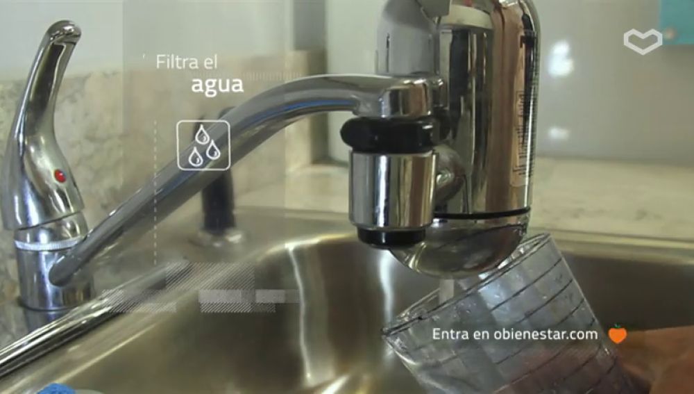 Filtra el agua para eliminar impurezas y sustancias tóxicas