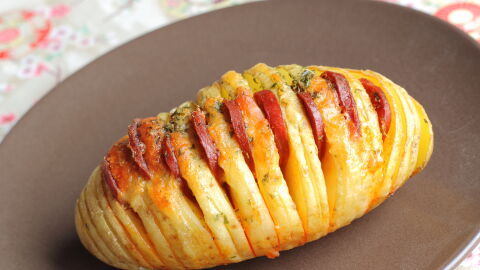 Patata rellena Fáciles de cocinar