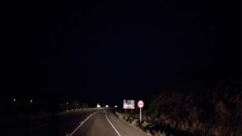 Señalización sin reflectante