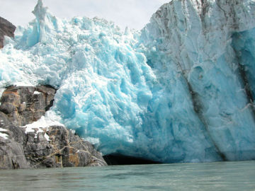 Los glaciares marinos se derriten mas rapido de lo previsto