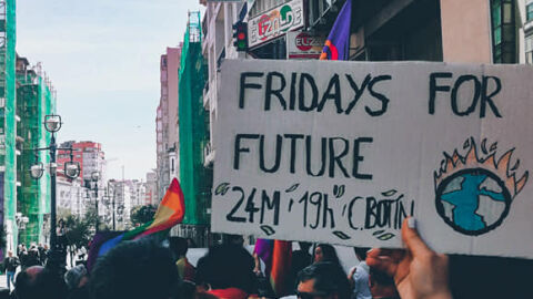 Grupo Fridays For Future de Cantabria en una fotograf&iacute;a de archivo