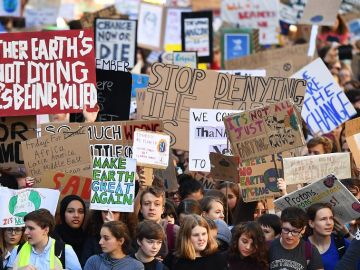 Movilizaciones con motivo de la Global Climate Strike