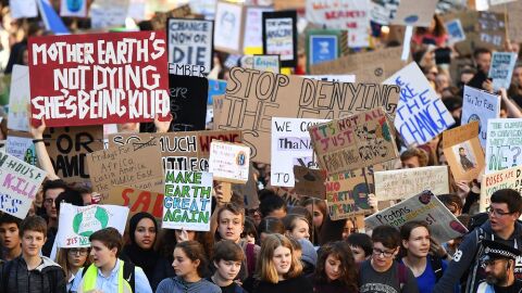 Movilizaciones con motivo de la Global Climate Strike