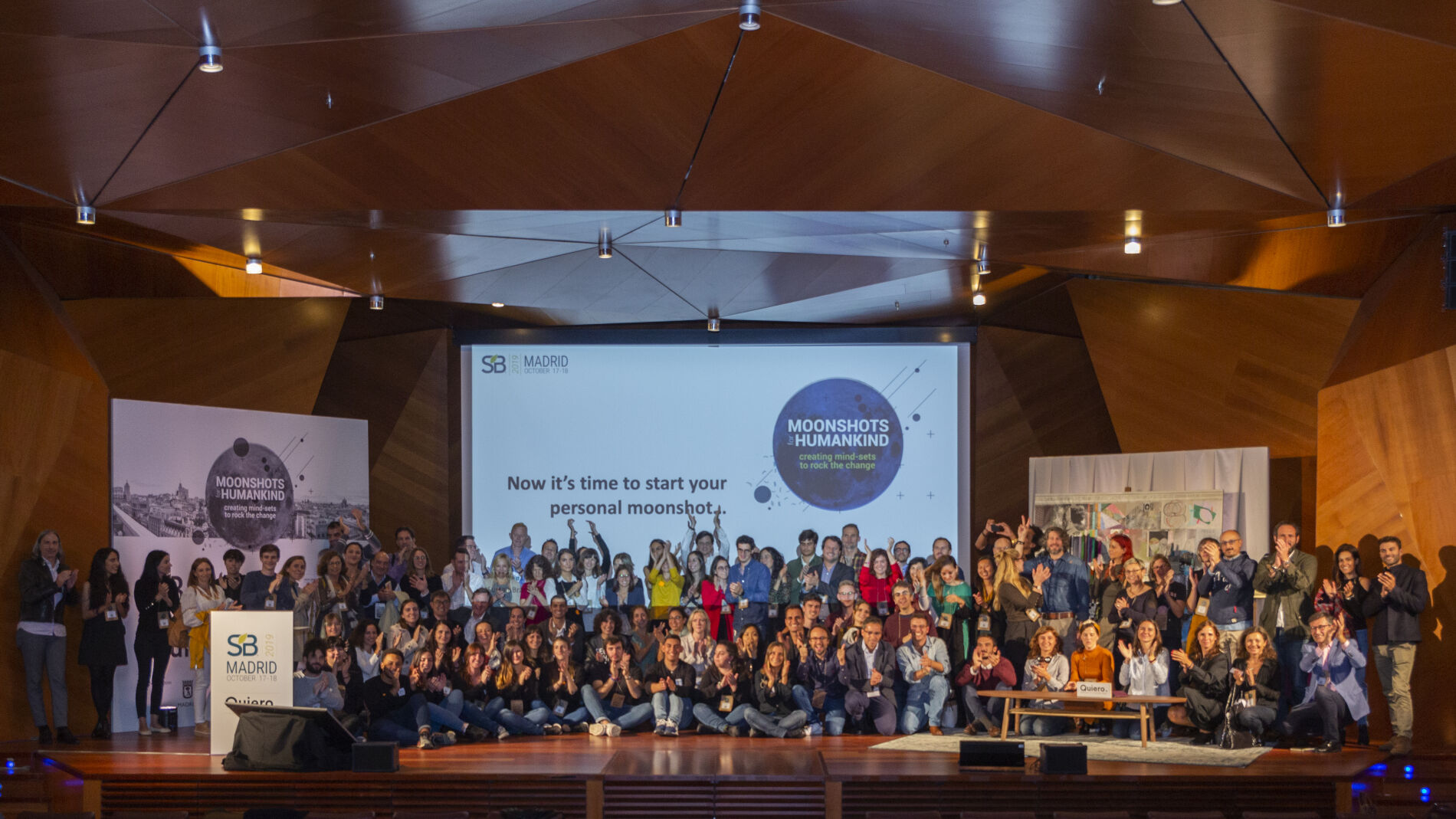 Foto de familia de Sustainable Brands Madrid 2019