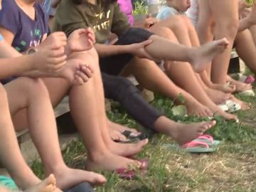 Disfrutamos con los más pequeños de la fiesta de la vendimia de El Escorial 