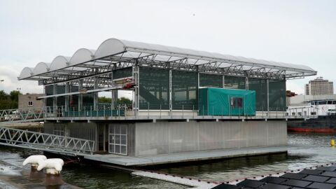 Floating farm Floating farm