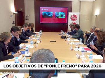 Ponle Freno re&uacute;ne a su comit&eacute; de expertos para poner en com&uacute;n las acciones de 2020