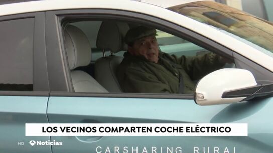 El coche compartido el&eacute;ctrico llega a Campis&aacute;balos, el pueblo con el aire m&aacute;s limpio de Espa&ntilde;a