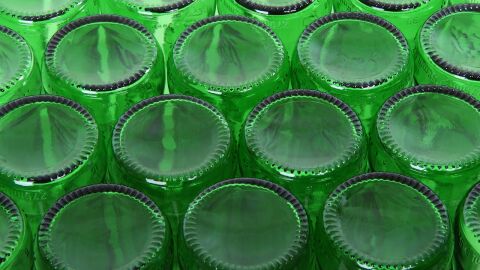 Botellas de vidrio Botellas de vidrio