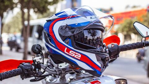 Casco de moto