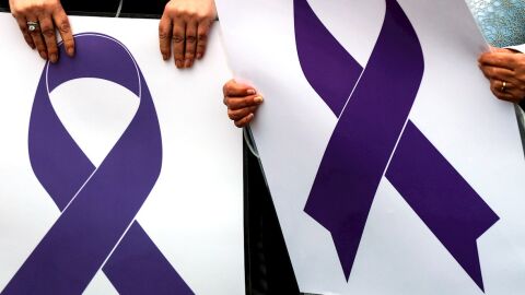 Concentraci&oacute;n contra la violencia machista