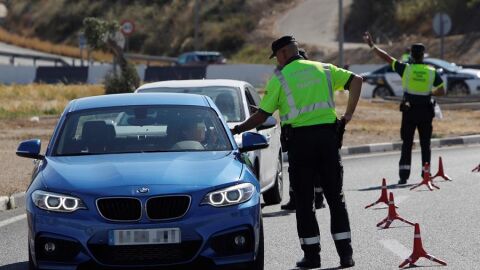 Agentes de la Guardia Civil de Tráfico