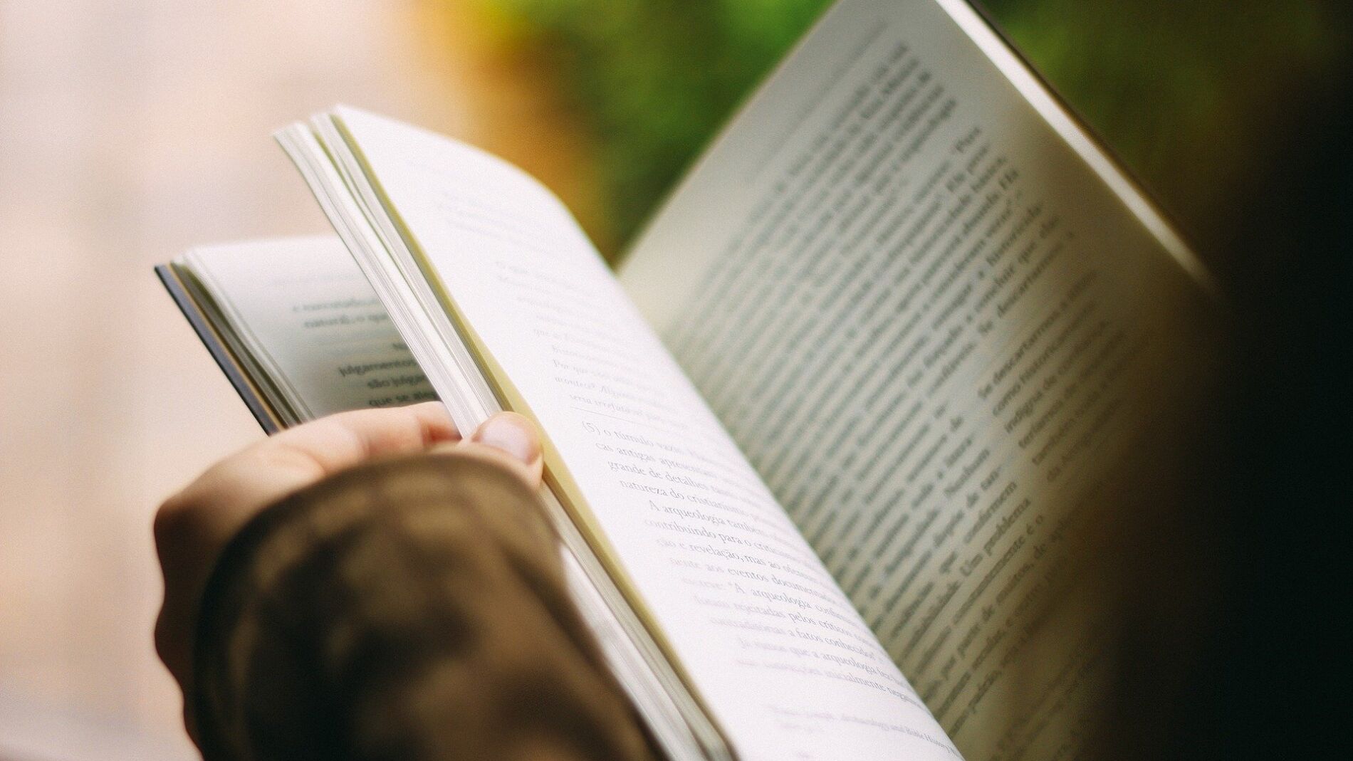 Leyendo un libro