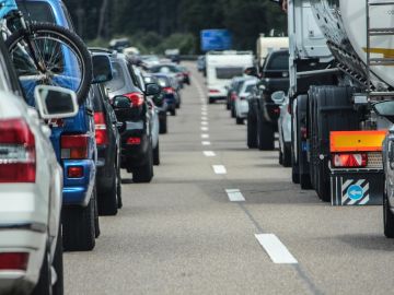 Atasco en carretera