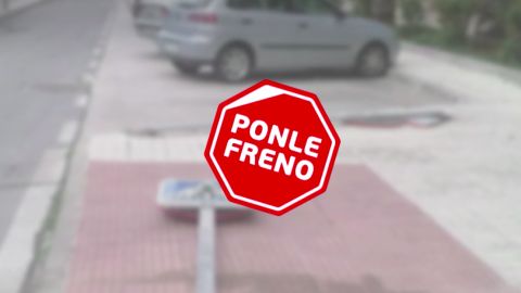 Nueva campaña de Ponle Freno: 'Señales y carreteras en mal estado' 