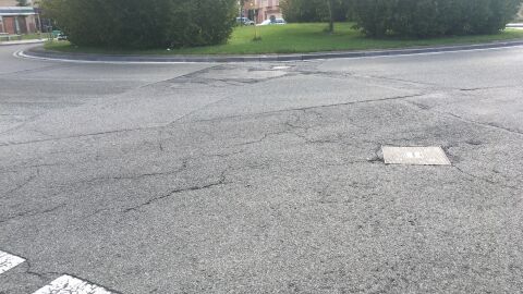 Denuncia recibida Rotonda mal conservada