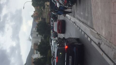 Denuncia recibida Carretera sin acera