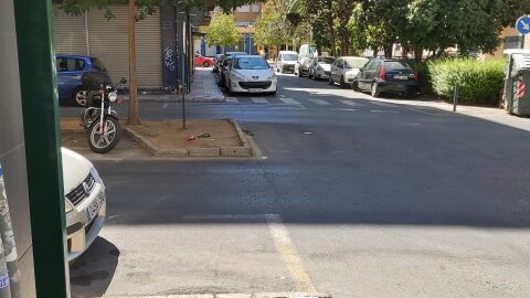 Falta de paso de peatones