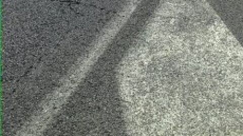 Carretera sin pintar