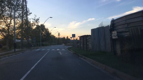 Carretera hundida