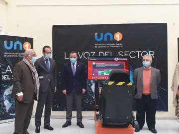 Pere Navarro en la Escuela de Repartidores de UNO Log&iacute;stica