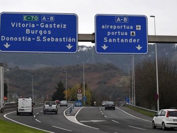 Las carreteras que conectan con las tres provincias en el Pa&iacute;s Vasco