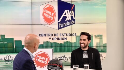 lberto Contador aboga por la obligatoriedad del casco en la bicicleta durante las Jornadas 3.0 de Ponle Freno