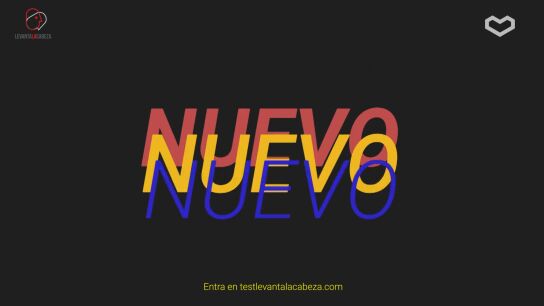 Captura del v&iacute;deo del test Levanta la cabeza