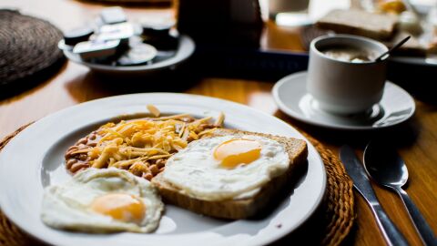 Desayuno rico en prote&iacute;nas