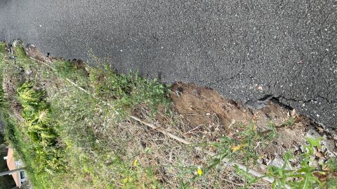 Carretera abierta en Santa Cruz de Tenerife