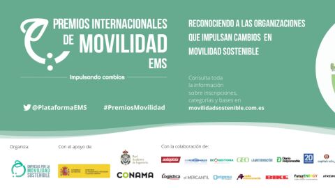 Empresas por la Movilidad Sostenible lanza la 2ª edición de sus Premios Internacionales de Movilidad EMS