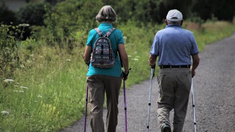 Peregrinos en el Camino de Santiago