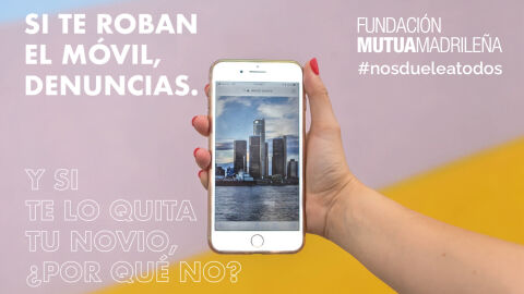"No controles su m&oacute;vil", concurso #NosdueleaTodos