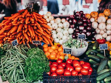 Productos alimenticios ecológicos