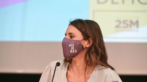 La ministra de Igualdad, Irene Montero