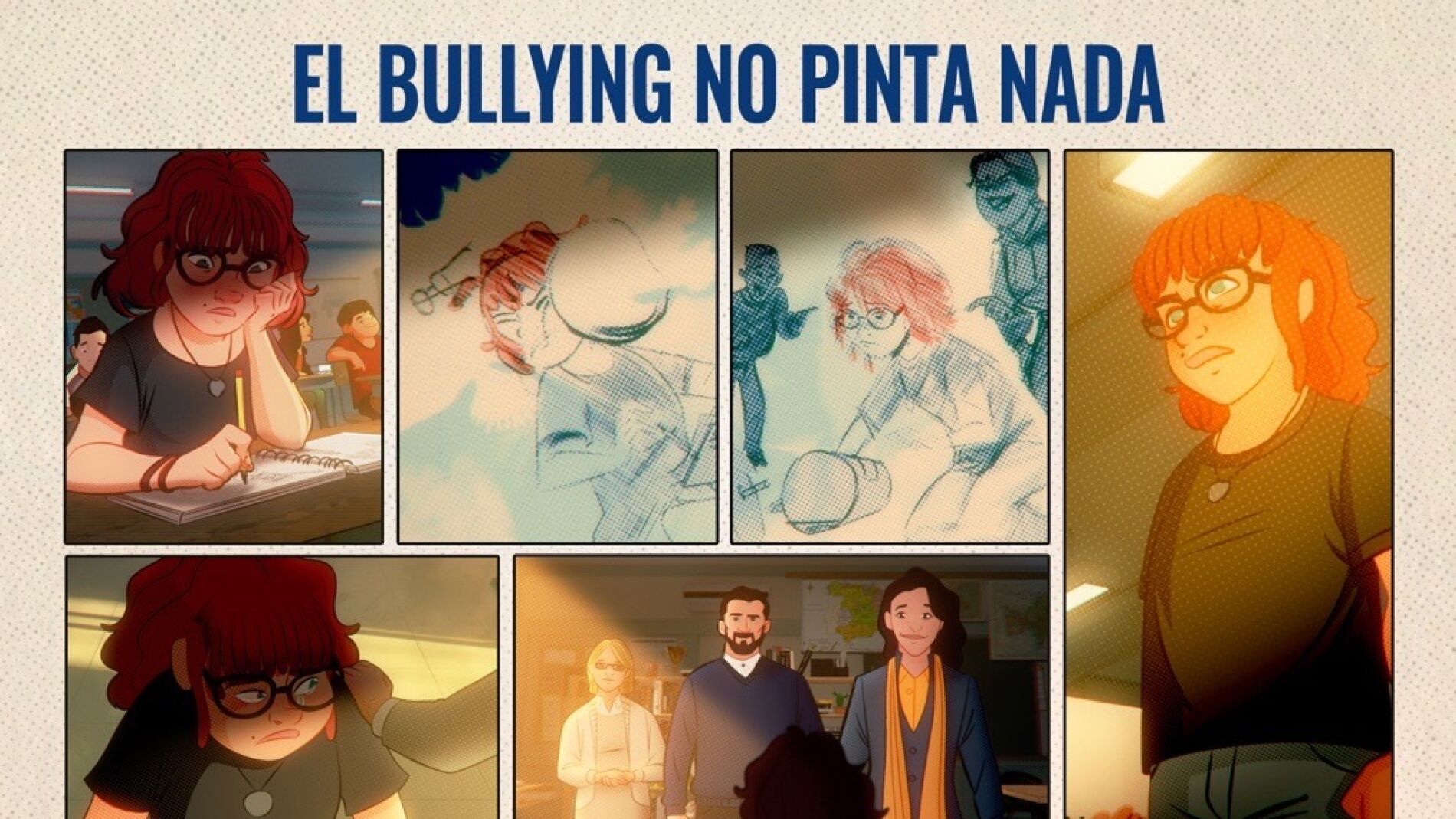 'No pinta nada' iniciativa contra el acoso escolar