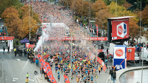 Más de 15.000 personas inundan las calles en la carrera Ponle Freno para apoyar a las víctimas de tráfico