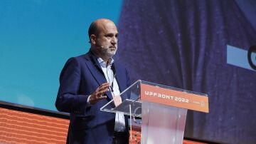 Javier Bardají, director general de Atresmedia Televisión, en el Upfront 2022