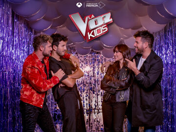 Aitana, David Bisbal, Pablo López y Sebastián Yatra, coaches de ‘La Voz Kids’